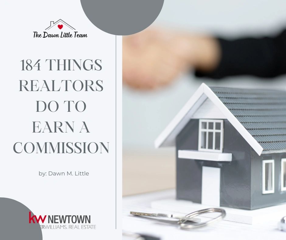 184 Things Realtors Do To Earn A Commission